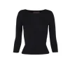 Alaska, graphite long sleeve sweater