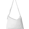 Amalia, white cross-body shoulder bag