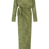 Amina, amantis print silk dress