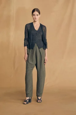 Antico, chaqueta de cañamo marfil
