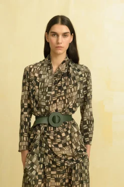 Aro L, brown belt