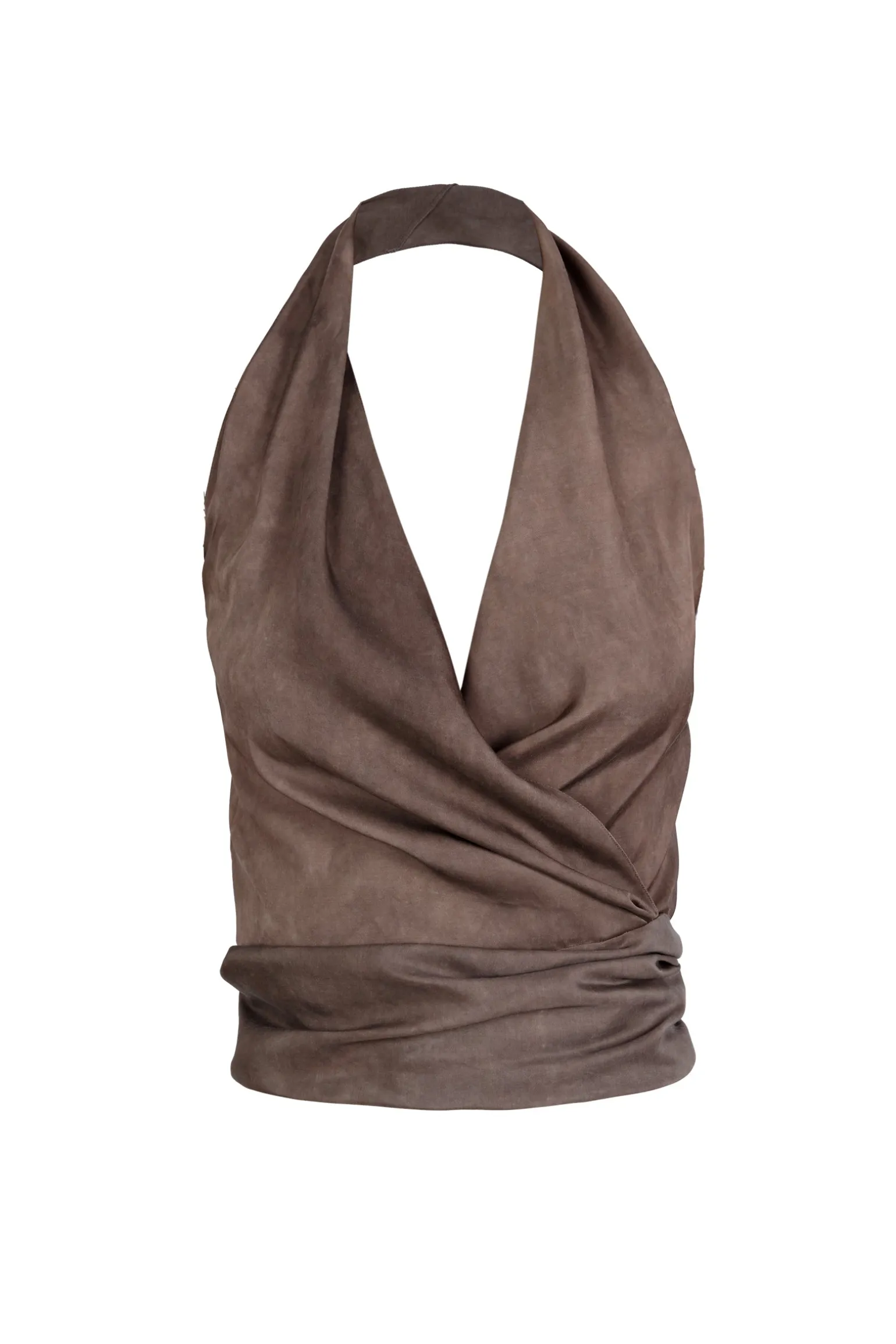 Ave, fade cocoa halter top