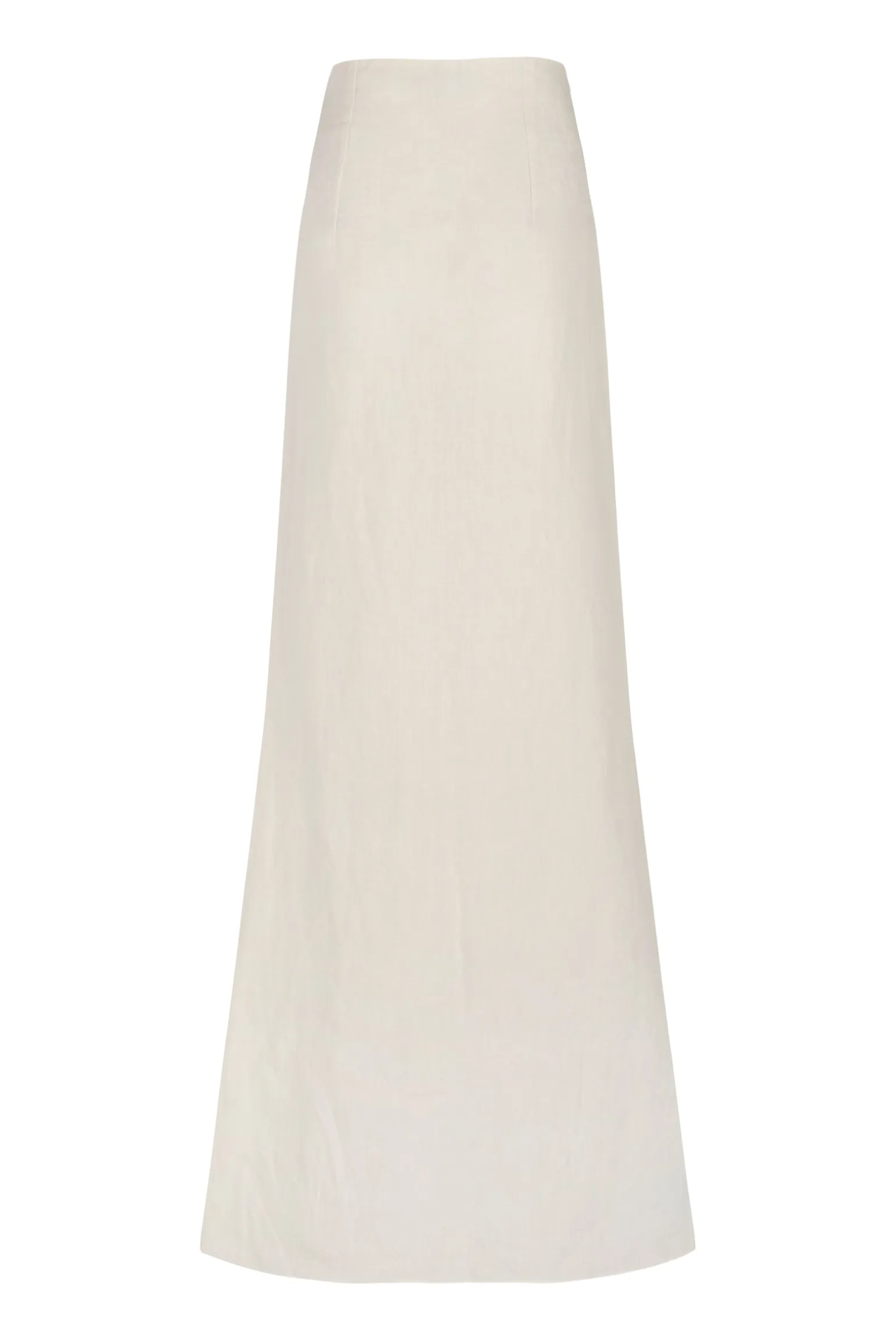 Bambina, ivory linen skirt