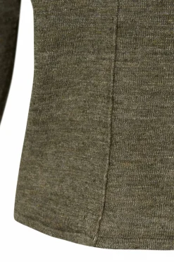 Botanica, melange green linen knit sweater