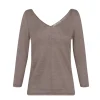 Botanica, mink linen knit sweater