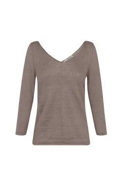Botanica, mink linen knit sweater