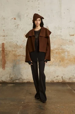 Bowie, black high-waisted pants