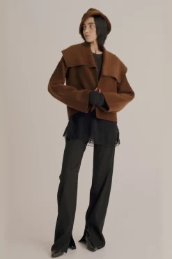 Bowie, black high-waisted pants