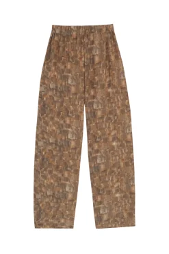 Braque, cube print silk pants