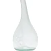 Calabaza, green blown glass pitcher