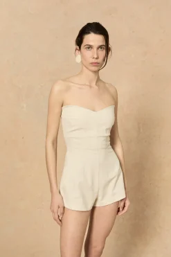 Canvas, ivory jumpsuit