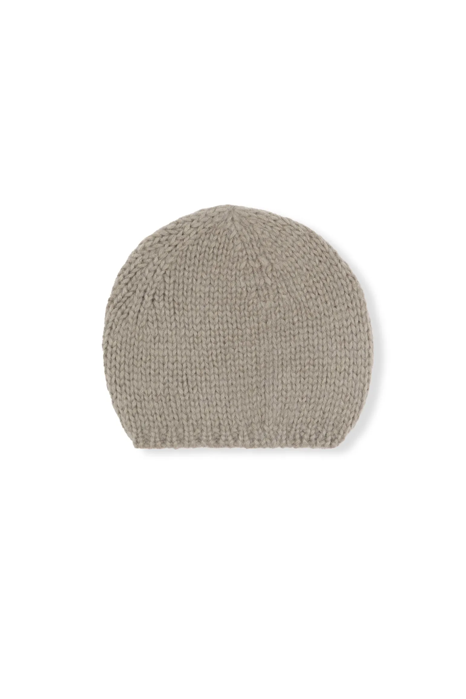 Circ, gray beanie in baby alpaca and silk