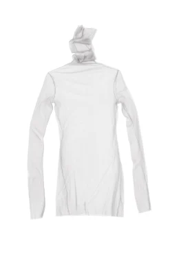 cisne de tul, silk tulle top ivoire