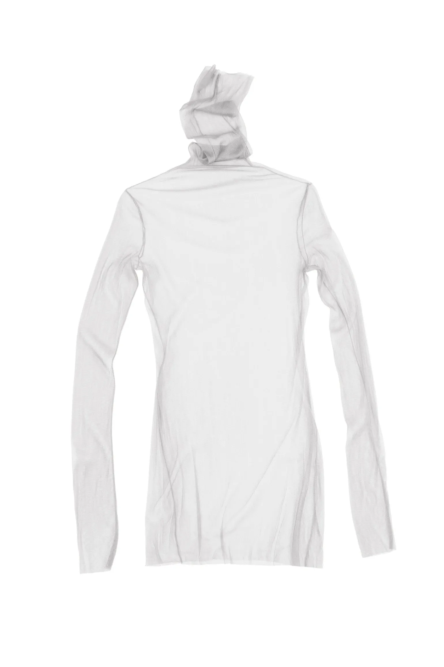 cisne de tul, silk tulle top ivoire
