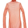cisne de tul, tulle top rouille