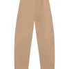 Dakota, sand pink virgin wool and linen pants