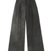 Dali, fade petroleum blue pants