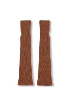 Diandra, garnet amr warmers in baby alpaca, cashmere and silk