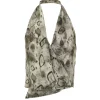 Etna, top de seda elmas print