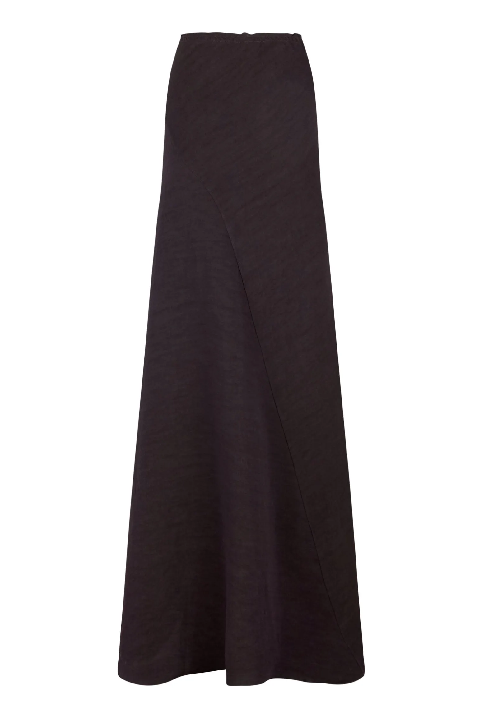 Fania, blueberry linen skirt