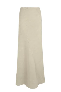 Fania, linen and viscose skirt