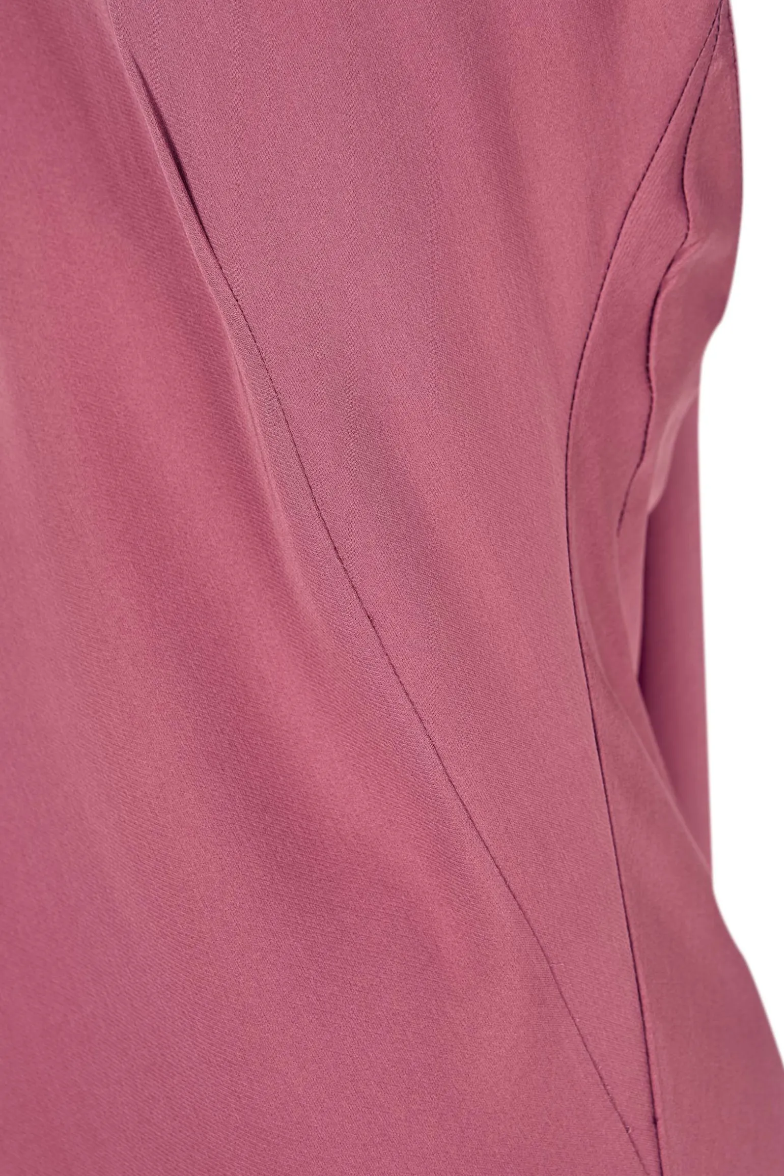Farah, convertible dress in pink silk