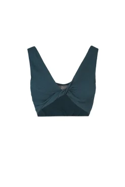 Fiona, blue crop top