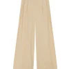 Frances, long pants in vanilla silk