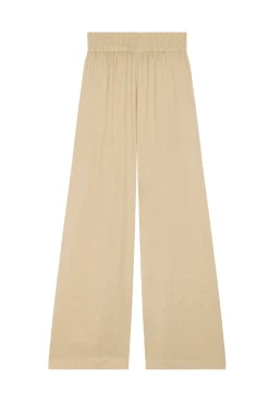 Frances, long pants in vanilla silk