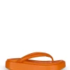 Geisha, orange flat sandal