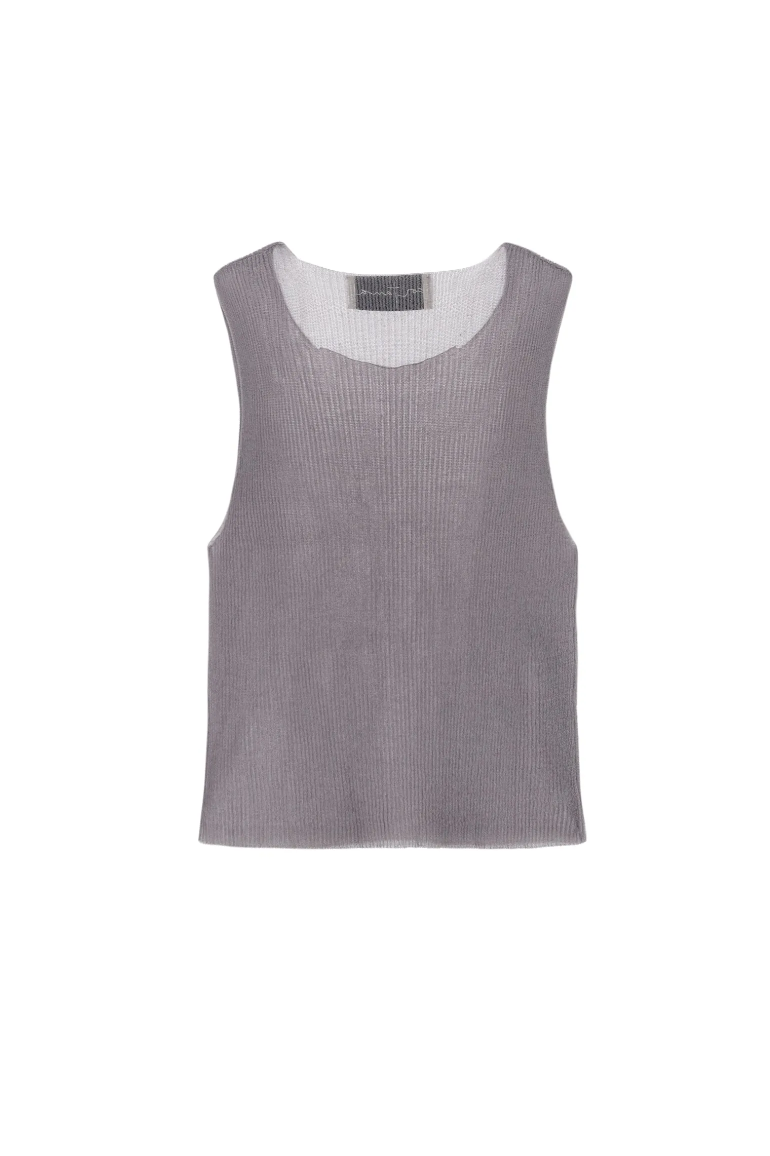 Giulia, lavender silk knit top