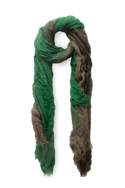Giuseppe, green tricolor foulard