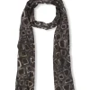 Irma, yasu print silk scarf