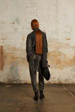 Irma, yasu print silk top