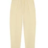 Jackie, ivory yak wool pants