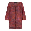 Janis, Indira print ramie top