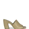 Janis, mules in green
