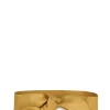 Jin 6, mustard leather knotted belt