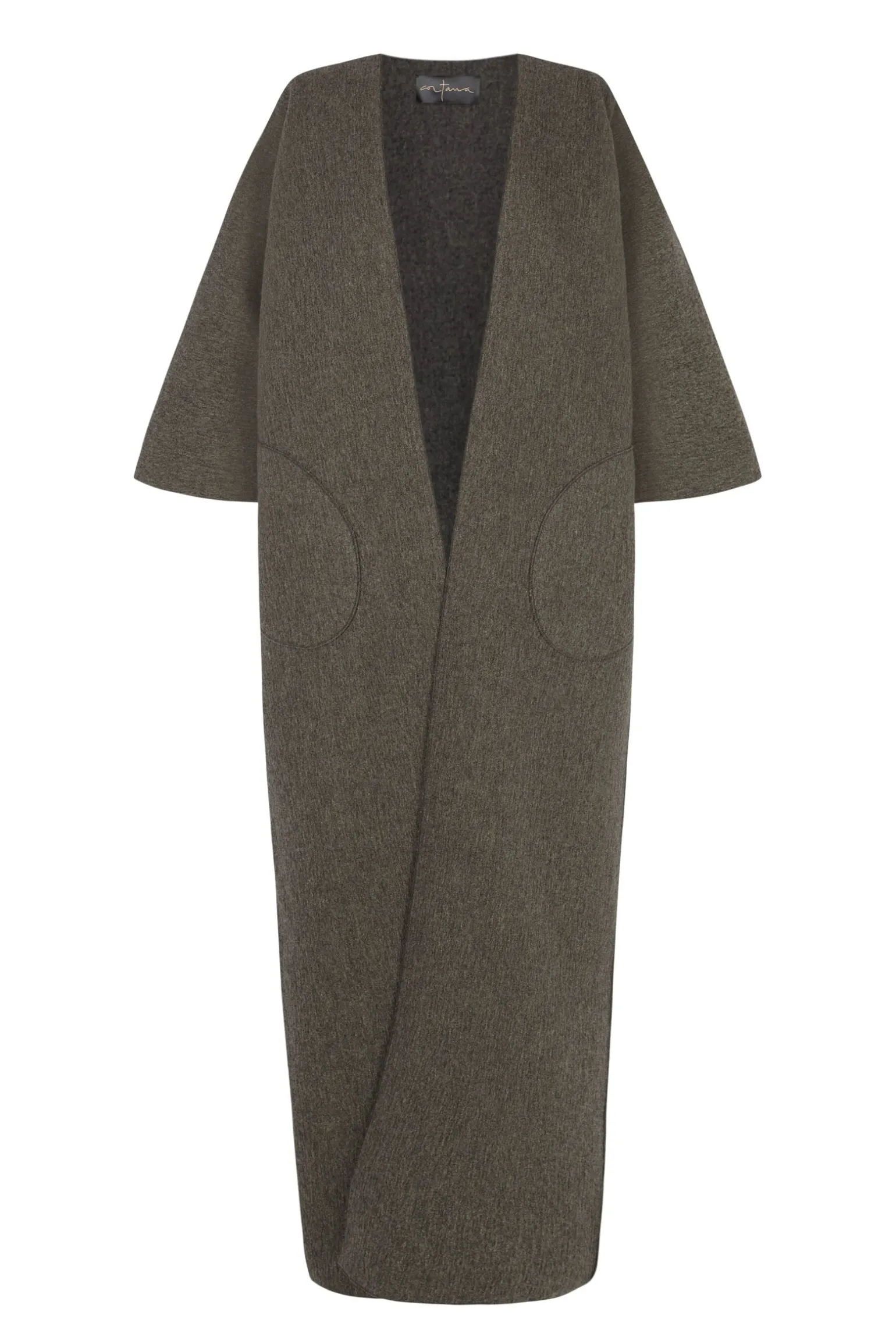 Jo, gray double-sided coat