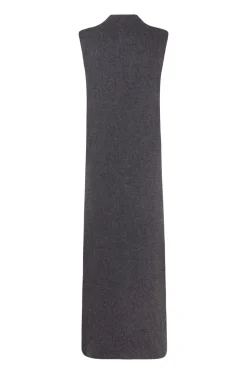 Jo, gray double-sided vest