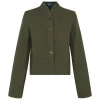 Jo, green double-sided jacket