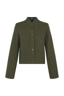 Jo, green double-sided jacket