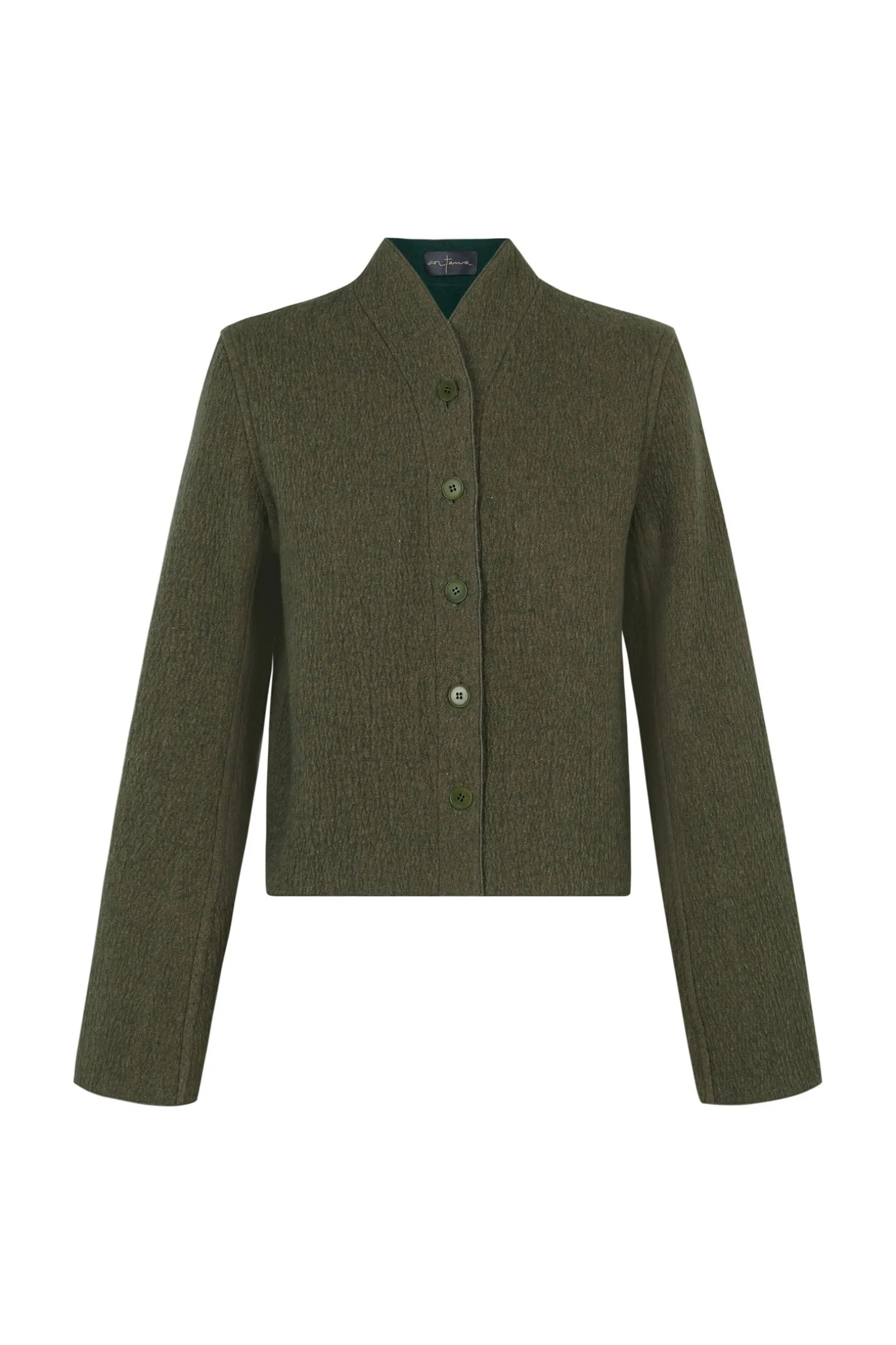 Jo, green double-sided jacket