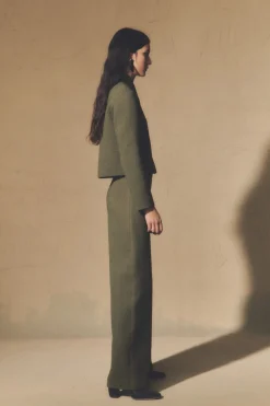 Jo, green double-sided jacket