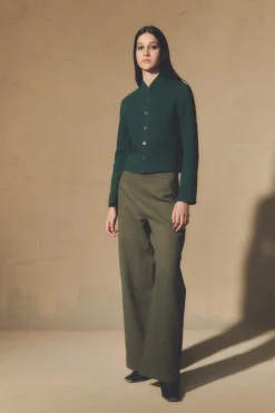 Jo, green double-sided jacket