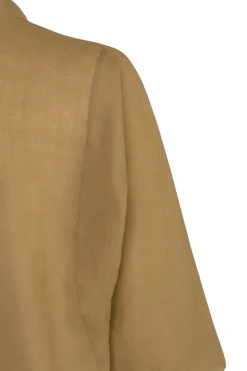Jules, ocher ramie top