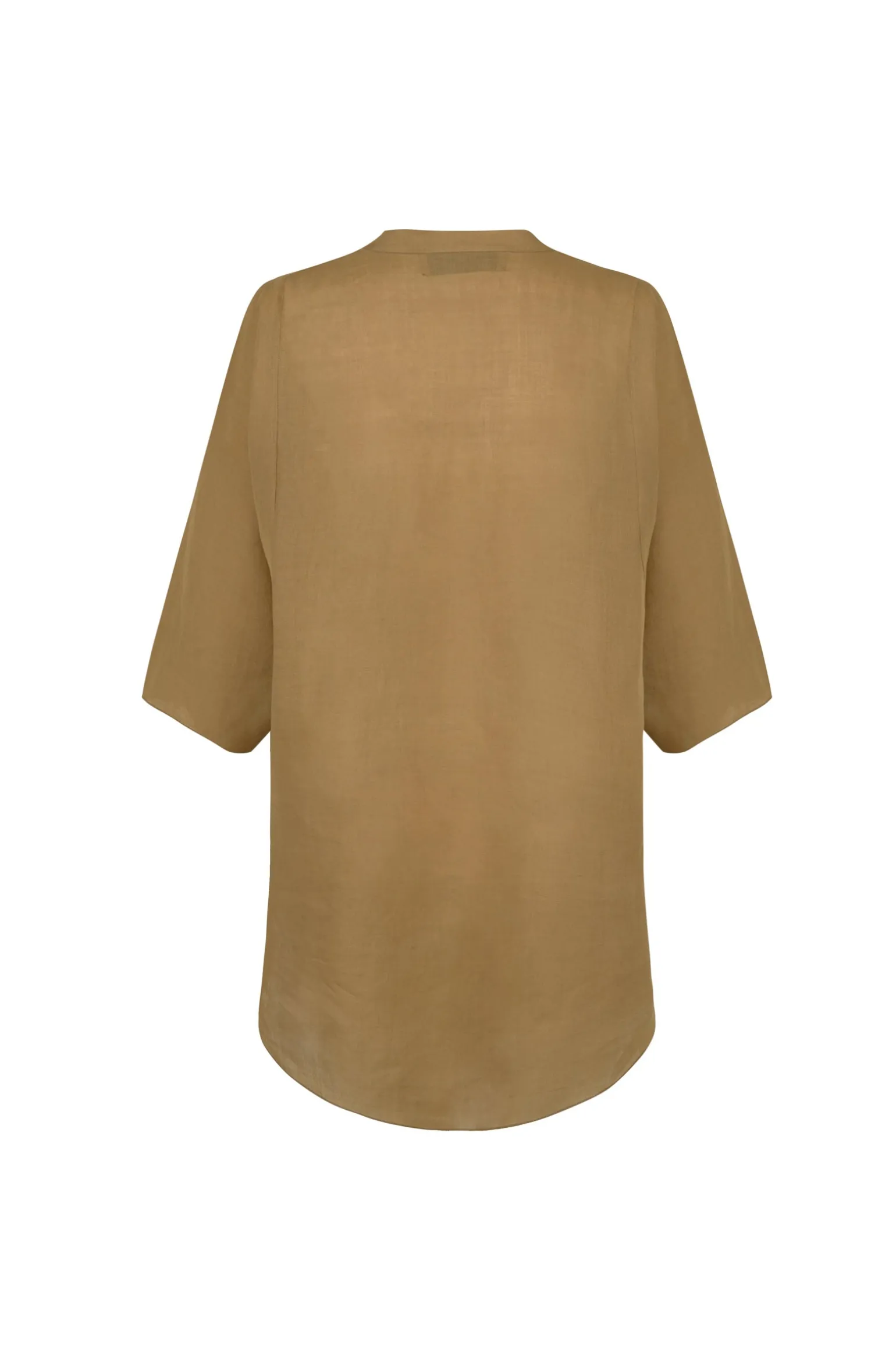 Jules, ocher ramie top