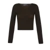 Kai, melange brown cashmere jumper
