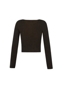 Kai, melange brown cashmere jumper