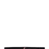 Luna, black suede belt